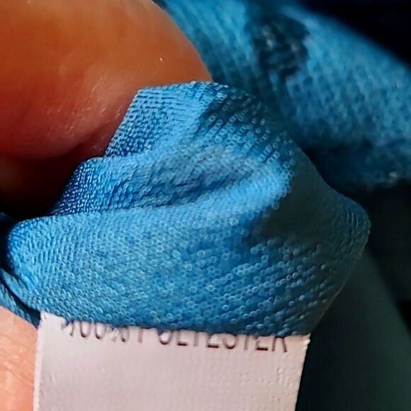 Stylewe Teal Midi-Dress with  Sweetheart Bust, Sheer Mesh Overlay, Sz Large, NWT - Picture 13 of 13